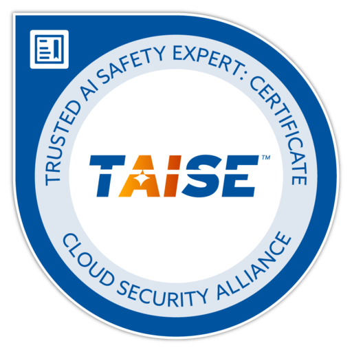 TAISE — Trusted AI Safety Expert Certificate